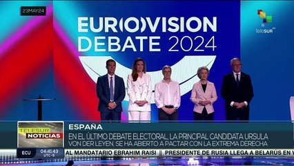 En España la candidata electoral Ursula Von Der Leyen se ha abierto a pactar con la extrema derecha