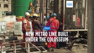 Work on metro line under Rome's landmarks enters crucial phase