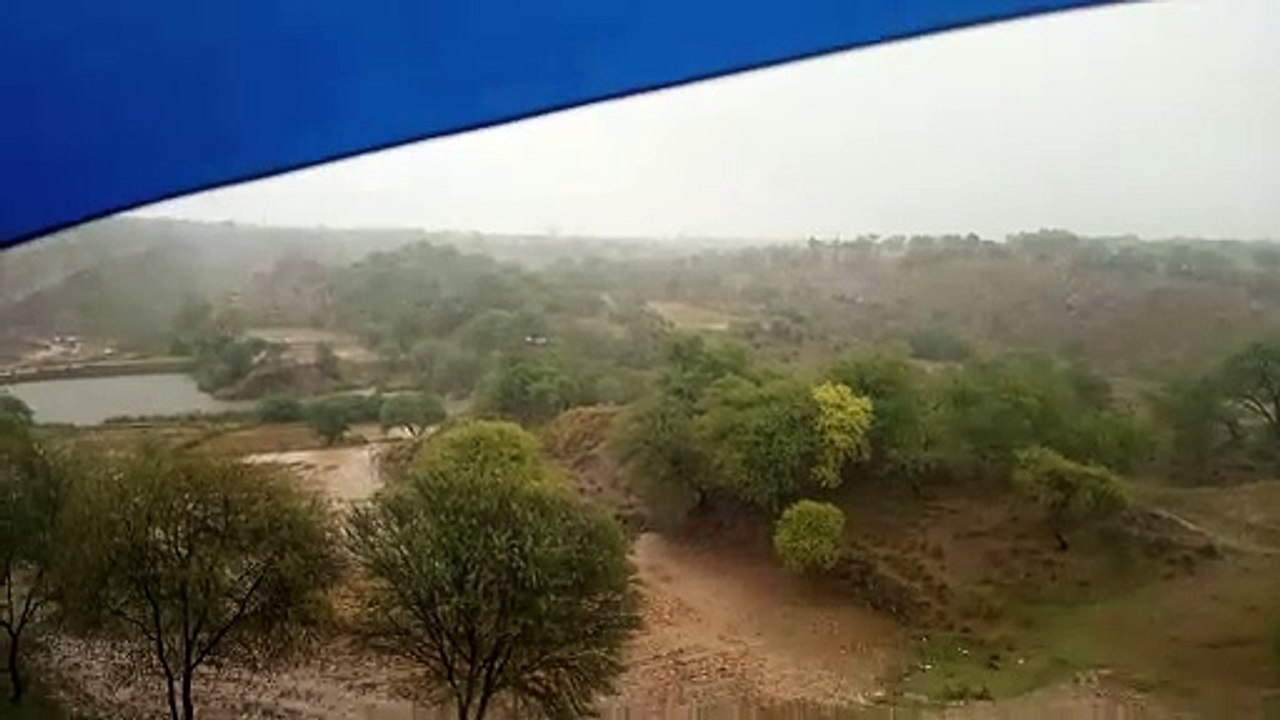 Stunning View Manghot village| Dark Clouds| beautiful Village Manghot
