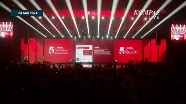 Momen Puan Maharani Sopiri Megawati hingga Ganjar Pranowo di Rakernas ke-V PDIP