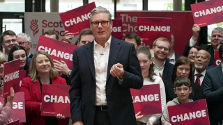 Keir Starmer launches Scottish Labour campaign
