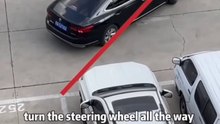 ركن السيارة بطريقة احترافية .. Park the car in a professional manner..