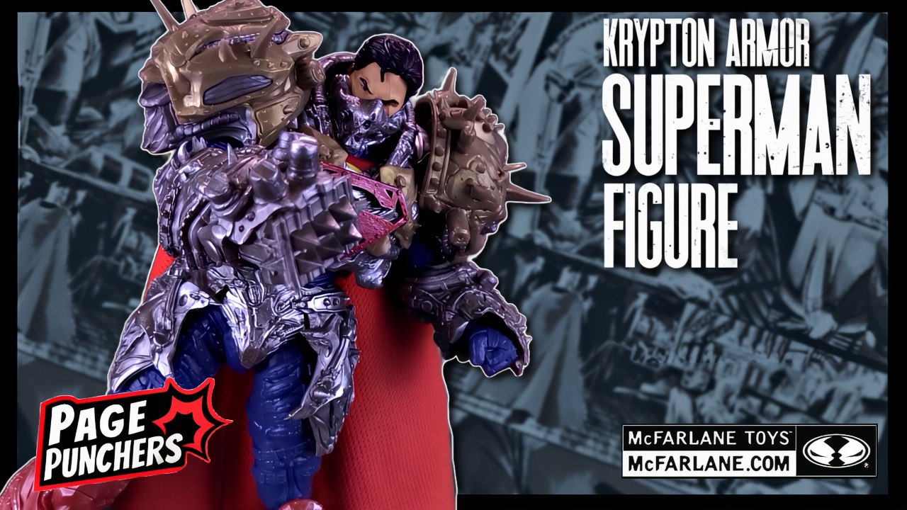 McFarlane Toys Page Punchers Superman: Ghosts of Krypton Superman Figure