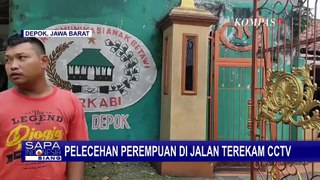 CCTV Rekam Detik-Detik Perempuan di Depok Jadi Korban Pelecehan