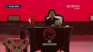 Megawati Bicara Anomali Demokrasi Ala Sukidi di Rakernas V PDIP