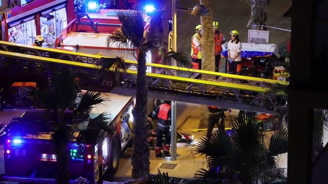 Al menos 4 fallecidos y 16 heridos en el derrumbe de un restaurante en Palma de Mallorca (EFE)