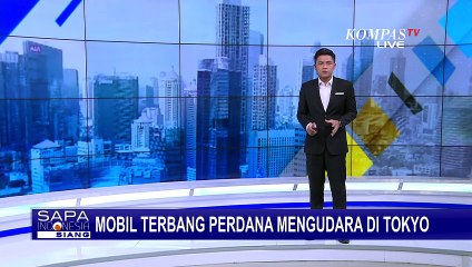 Pertama Kali Mengudara di Tokyo, Ini Bentuk Mobil Terbang Hexa