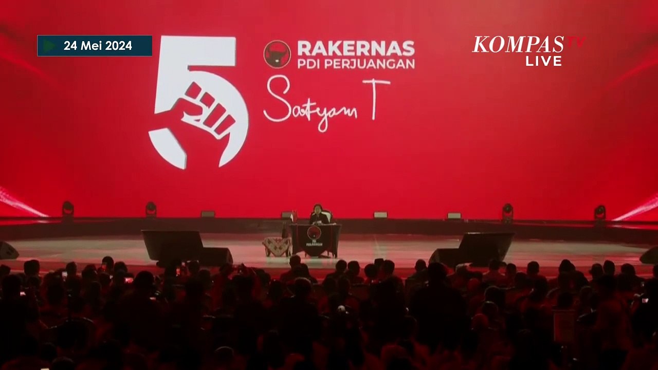 [FULL] Pidato Berapi-api Megawati di Rakernas k...