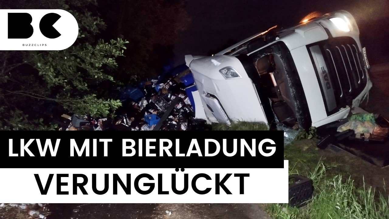 Mit 3 promille am steuer: unfall auf der a10