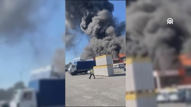 Harkiv'e Rus füze saldırısı