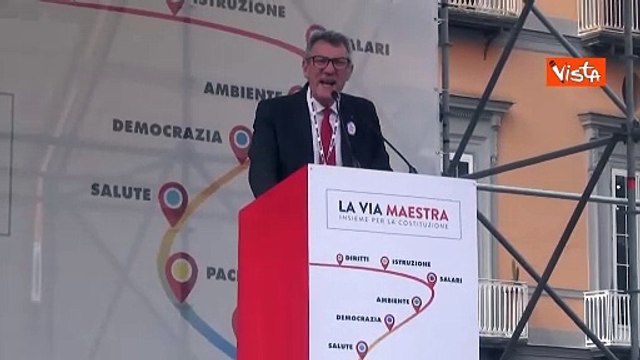 Landini: Governo vuole cancellare la bellezza della nostra Costituzione con logica della spartizione