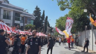 Galatasaray, Konya'ya coşkuyla uğurlandı