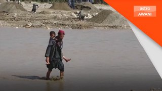 Kesan banjir, hujan lebat buat rakyat Afghanistan hampir putus asa