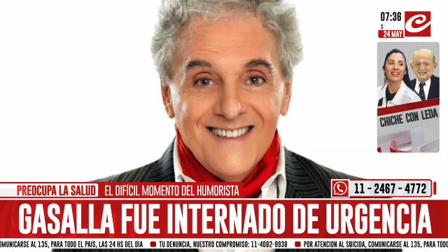 Antonio Gasalla internado: ¿qué se sabe de su estado de salud?