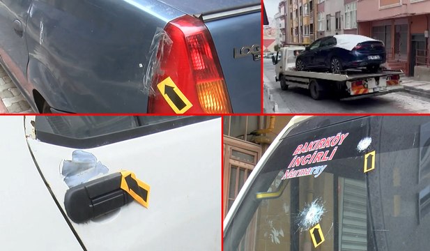 Bağcılar'da sokak çatışması! Her yer kurşun izi