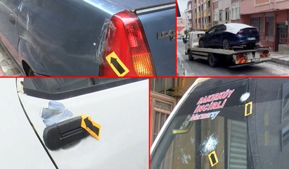 Bağcılar'da sokak çatışması! Her yer kurşun izi