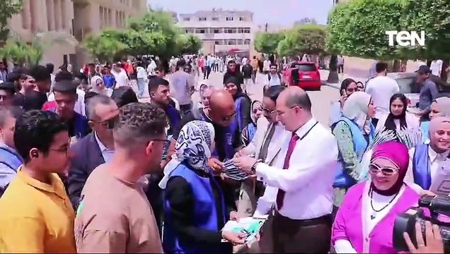 مبادرة «We Support» تنظم فعالية بجامعة كفر الشيخ لتقديم الدعم للطلاب ضمن فعاليات حياة كريمة