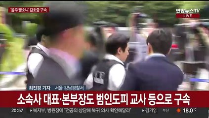 '음주 뺑소니' 김호중 구속…"증거인멸 우려"