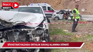 Pikap ile otomobilin çarpıştığı kazada 2 kişi öldü, 2 kişi ağır yaralandı