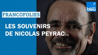 Nicolas Peyrac et son combat contre la maladie pour être présent aux Francofolies