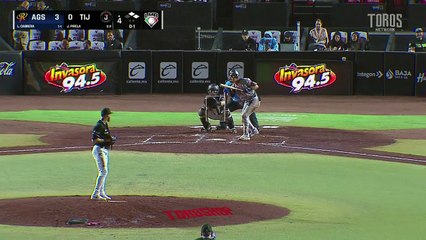 ¡Fuerte pelotazo recibió Leobaldo Cabrera en la Liga Mexicana de Beisbol!