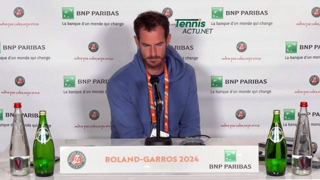 Tennis - Roland-Garros 2024 - Andy Murray before his tournament