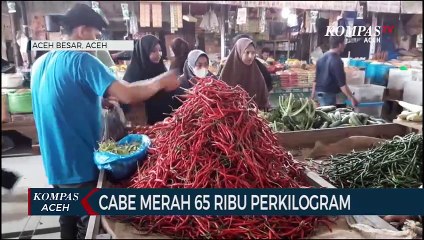 Stok Terbatas Harga Cabe Merah  65 Ribu Perkilogram