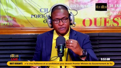DEKANTE|Marie Denise Claude, Candidate au poste du Premier Ministre