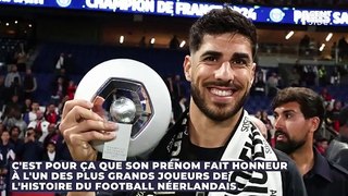 Pourquoi Marco Asensio porte le même nom qu'une légende du football néerlandais ?