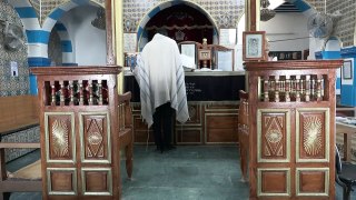 بداية الزيارة السنوية اليهودية الى كنيس الغريبة