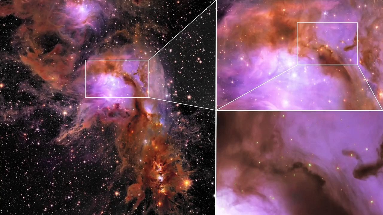 La misión Euclid logró cinco imágenes "sin precdentes" del universo