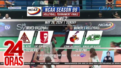 Benilde, target ang 3-peat championship sa Women's Volleyball Finals sa Linggo | 24 Oras