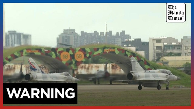 Taiwan's military, coast guard activate in response to China's drills