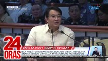 Dela Rosa: 'Di pagpayag na dumalo si Sen. Revilla sa Senate session virtually, mitsa umano ng rigodon | 24 Oras