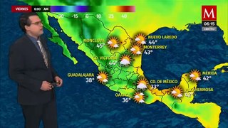 El clima para hoy 24 de mayo de 2024, con Nelson Valdez