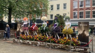We take a look around this year's Manchester Flower Festival