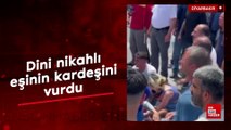 Dini nikahla yaşadığı kadının kendisine saldıran kardeşini ayağından vurdu