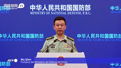China acusa al presidente Lai de empujar a Taiwán hacia "la guerra"