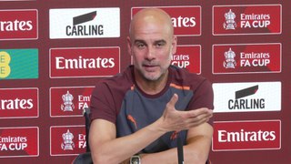 Guardiola on City's difficulties of facing a dangerous Utd in FA Cup final