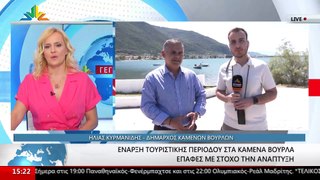 Ο Δήμαρχος Καμένων Βούρλων, Ηλίας Κυρμανίδης στο STAR