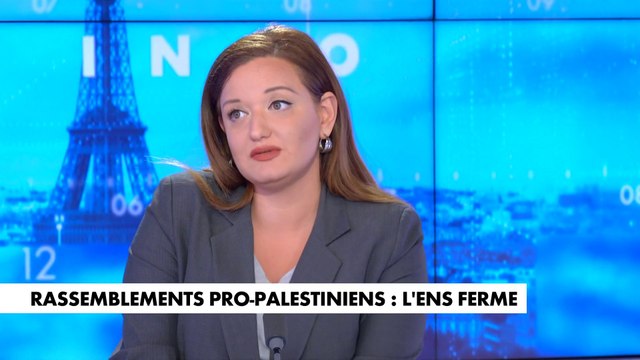 Noémie Halioua : «On peut saluer la décision de l'ENS qui réagit fermement et rapidement, en fermant l'établissement. Sciences Po n'a pas été aussi rapide»