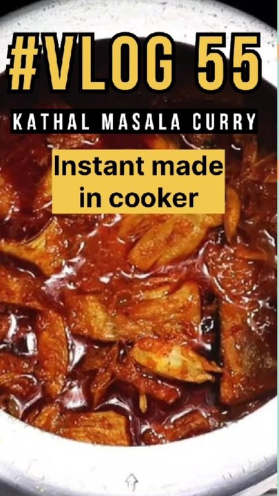 Instant jackfruit masala curry indian blend with home style making balanced spices & taste