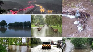 Heavy rainfall causes mass disruption and localised flooding in Edinburgh