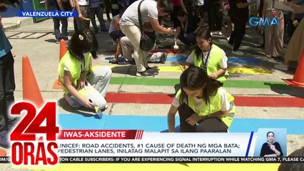 24 Oras Part  3:  Makulay na pedestrian lanes sa Valenzuela; posibleng taas-presyo sa petrolyo; atbp