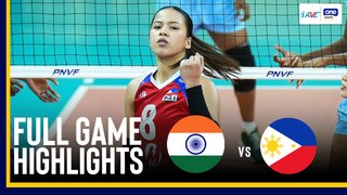 AVC Game Highlights: Alas Pilipinas impress in win number two, hand India first defeat