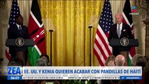 Estados Unidos y Kenia quieren acabar con las pandillas en Haití