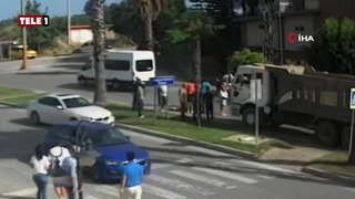 Antalya'da feci kaza! Alman turiste kamyon çarptı