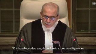 El tribunal de la ONU ordena detener la ofensiva militar de Israel