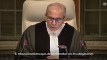 El tribunal de la ONU ordena detener la ofensiva militar de Israel