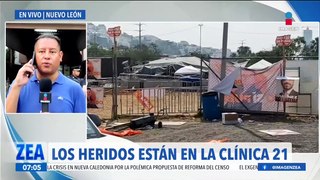 Desplome en Nuevo León: Ocho lesionados están en situación crítica
